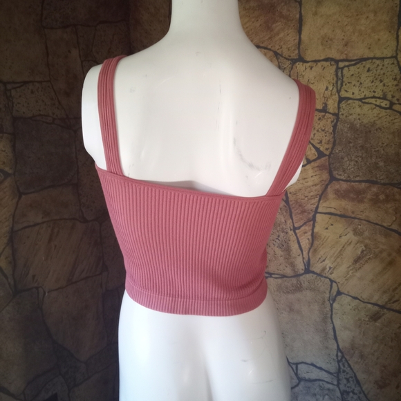 Free People Ribbed Rust Tank Top - Picture 4 of 4